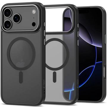 iPhone 17 Pro Max Tech-Protect MagEdge Case - MagSafe Compatible - Matte Black / Gunmetal