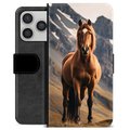 iPhone 17 Pro Premium Wallet Case - Horse