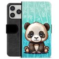 iPhone 17 Pro Premium Wallet Case - Panda