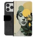 iPhone 17 Pro/18 Pro Premium Wallet Case - Vintage Mood