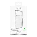 iPhone 17 Pro Puro Lite Mag Hybrid Case - White / Transparent