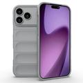 iPhone 17 Pro Rugged TPU Case - Light Grey