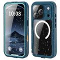 iPhone 17 Pro Shellbox M Series IP68 Waterproof Case - Diving Cover with MagSafe Compatibility - Blue
