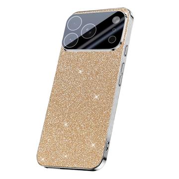 iPhone 17 Pro Sparkling Glitter Hybrid Case - Gold