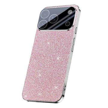 iPhone 17 Pro Sparkling Glitter Hybrid Case - Pink