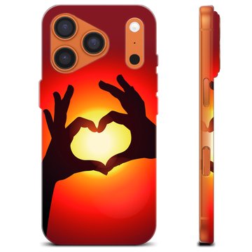 iPhone 17 Pro TPU Case - Heart Silhouette