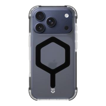 iPhone 17 Pro Tactical MagForce Hexagon Case - MagSafe Compatible - Black / Transparent