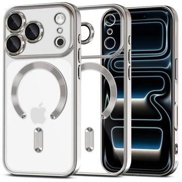 iPhone 17 Pro Tech-Protect MagFlex Case - MagSafe Compatible - Clear / Silver