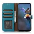 iPhone 17 Pro/18 Pro Wallet Leather Case with RFID - Blue