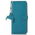 iPhone 17 Pro/18 Pro Wallet Leather Case with RFID - Blue