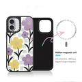 iPhone 17 Slim MagSafe Hybrid Case - Flowers