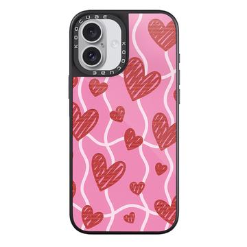 iPhone 17 Slim MagSafe Hybrid Case - Hearts