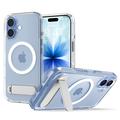 iPhone 17 Spigen Ultra Hybrid S Mag MagSafe Case with Kickstand - White / Clear
