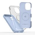 iPhone 17 Tech-Protect Liquid Silicone Case - MagSafe Compatible - Mist Blue