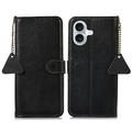 iPhone 17 Wallet Leather Case with RFID