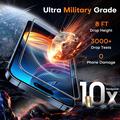 iPhone 18 Full Cover Tempered Glass Screen Protector - 9H - Black Edge