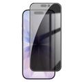 iPhone 18 Privacy Full Cover Tempered Glass Screen Protector - Black Edge