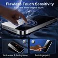 iPhone 18 Privacy Full Cover Tempered Glass Screen Protector - Black Edge