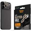 iPhone 18 Pro/18 Pro Max PanzerGlass Hoops Ceramic Camera Lens Protector - Glitter gold