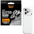 iPhone 18 Pro/18 Pro Max PanzerGlass Hoops Ceramic Camera Lens Protector - Glitter silver