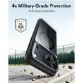 iPhone 18 Pro/17 Pro ESR Classic Hybrid Kickstand MagSafe Case - Black / Clear