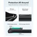 iPhone 18 Pro/17 Pro ESR Classic Hybrid Kickstand MagSafe Case - Black / Clear