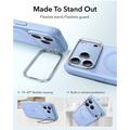 iPhone 18 Pro/17 Pro ESR Classic Hybrid Kickstand MagSafe Case - Frosted Light Blue