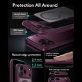 iPhone 18 Pro/17 Pro ESR Classic Hybrid MagSafe Case - Frosted Deep Burgundy
