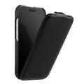 iPhone 18 Pro/17 Pro Melkco Magnetic Vertical Flip Case - Black