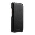 iPhone 18 Pro/17 Pro Melkco Magnetic Vertical Flip Case - Black