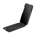 iPhone 18 Pro/17 Pro Melkco Magnetic Vertical Flip Case - Purple