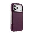 iPhone 18 Pro/17 Pro Melkco Magnetic Vertical Flip Case - Purple