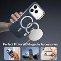 iPhone 18 Pro/17 Pro Slim Carbon Fiber Magnetic Case - Blue