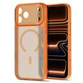 iPhone 18 Pro/17 Pro Tech-Protect MagPrime MagSafe CC Hybrid Case - Cosmic Orange