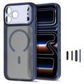 iPhone 18 Pro/17 Pro Tech-Protect MagPrime MagSafe CC Hybrid Case - Matte Blue