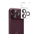iPhone 18 Pro/18 Pro Max Tech-Protect Camring Fit+ Camera Lens - Burgundy