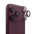 iPhone 18 Pro/18 Pro Max Tech-Protect Camring Fit+ Camera Lens - Burgundy