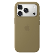 iPhone 18 Pro Apple Silicone Case with MagSafe MK8V4ZM/A - Olive Green