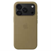 iPhone 18 Pro Apple Silicone Case with MagSafe MK8V4ZM/A - Olive Green