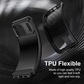 iPhone 18 Pro Brushed TPU Case - Carbon Fiber - Black