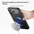 iPhone 18 Pro Carbon Fiber Hybrid Case - MagSafe-Compatible - Black