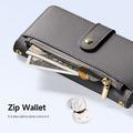iPhone 18 Pro Dux Ducis Lawa Wallet Leather Case w. Magnetic Cover - Grey