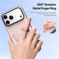 iPhone 18 Pro Dux Ducis Luvy Case with Finger Ring/Hand Strap - Light Pink / Butterfly