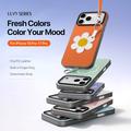 iPhone 18 Pro Dux Ducis Luvy Case with Finger Ring/Hand Strap - Orange / Daisy