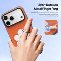 iPhone 18 Pro Dux Ducis Luvy Case with Finger Ring/Hand Strap - Orange / Daisy