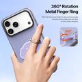 iPhone 18 Pro Dux Ducis Luvy Case with Finger Ring/Hand Strap - Purple / Shell