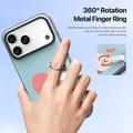 iPhone 18 Pro Dux Ducis Luvy Case with Finger Ring/Hand Strap - Sky Blue / Heart