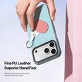 iPhone 18 Pro Dux Ducis Luvy Case with Finger Ring/Hand Strap - Sky Blue / Heart