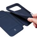 iPhone 18 Pro Dux Ducis Skin Pro Flip Case - Blue