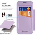 iPhone 18 Pro Dux Ducis Skin X Pro Magnetic Flip Case - Purple